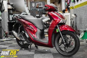 Dịch vụ sơn xe SH độc đáo cùng công nghệ sơn hiện đại