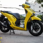 SHVN 2017 sơn dàn áo vàng chanh bắt mắt phối dàn chân tĩnh điện siêu bền